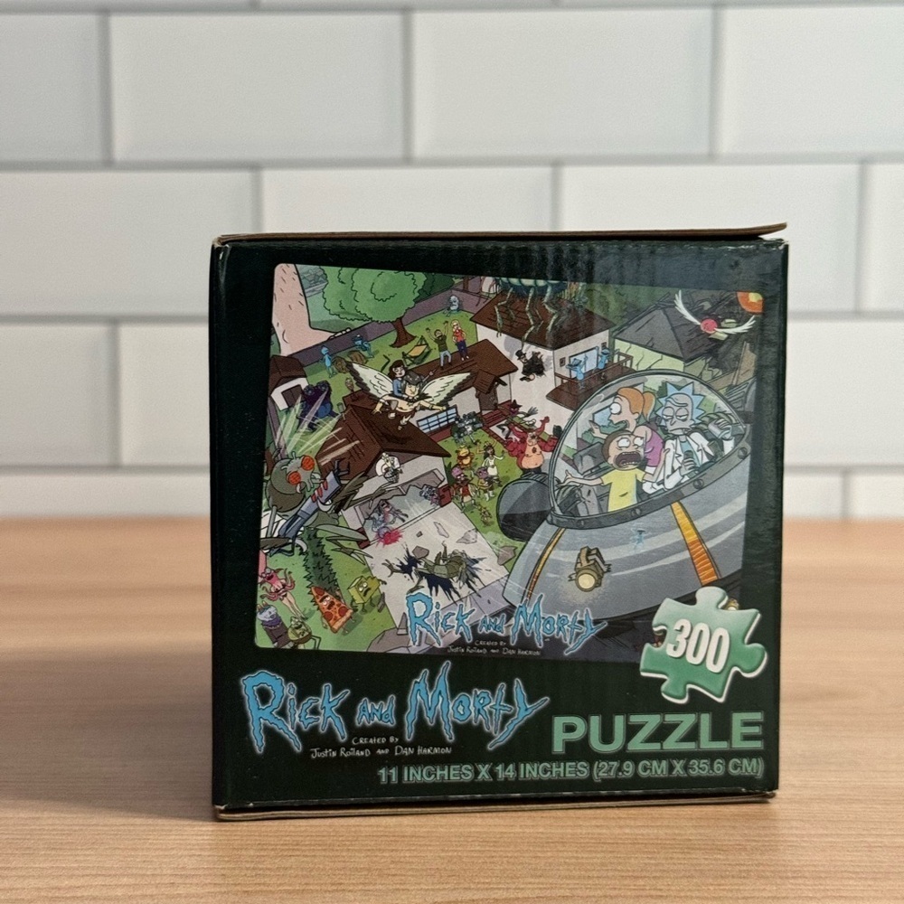Rick and Morty Puzzle | 300 Pieces | Lootcrate May 2015